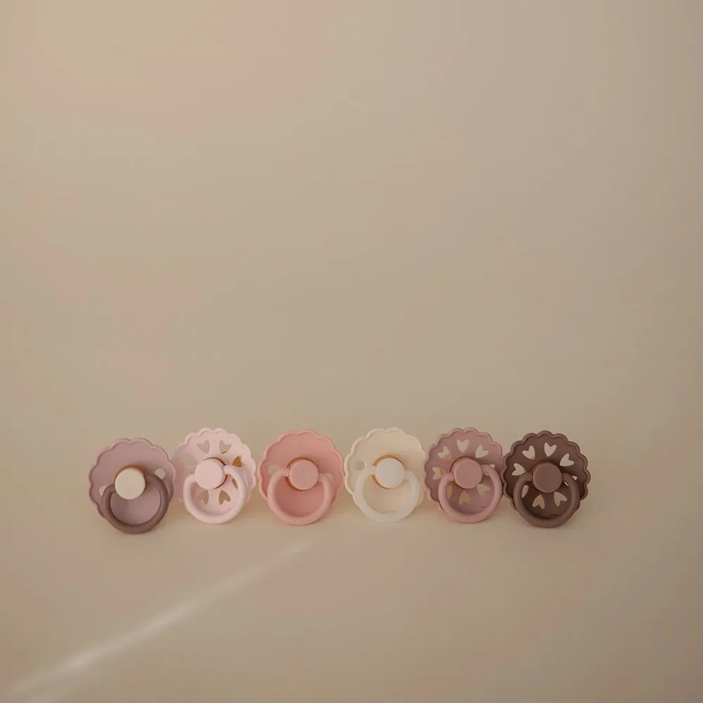 FRIGG 6-Pack Pacifier Set | Blooming Love