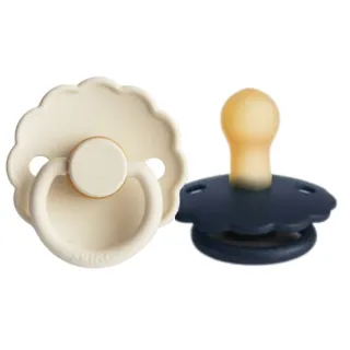 FRIGG Daisy Mix Duo Pacifier | Navy   Cream