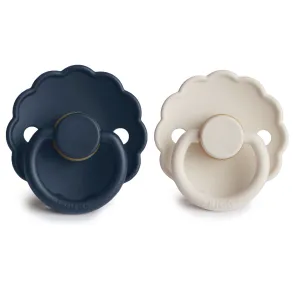 FRIGG Daisy Mix Duo Pacifier | Navy   Cream