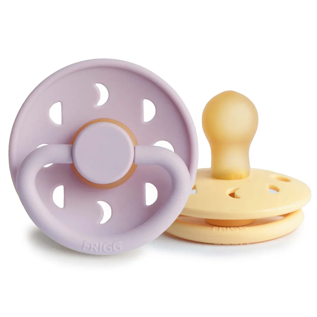 FRIGG MOON Mix Duo Pacifier | Pale Daffodil   Soft Lilac