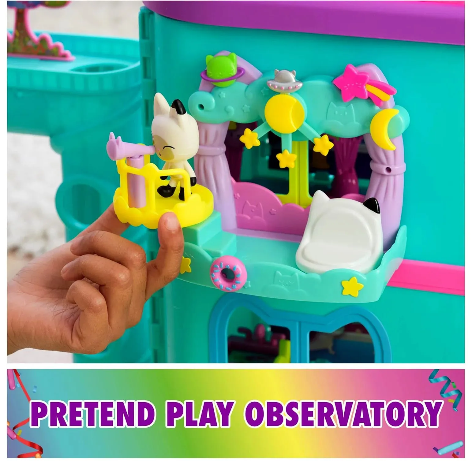 Gabby's Dollhouse Pandy Paws Dreamy Balcony Playset