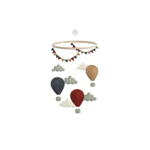 GAMCHA Mobile - Airballoons - Blue/Red Mix