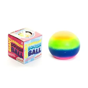 Giant Rainbow Squish Ball