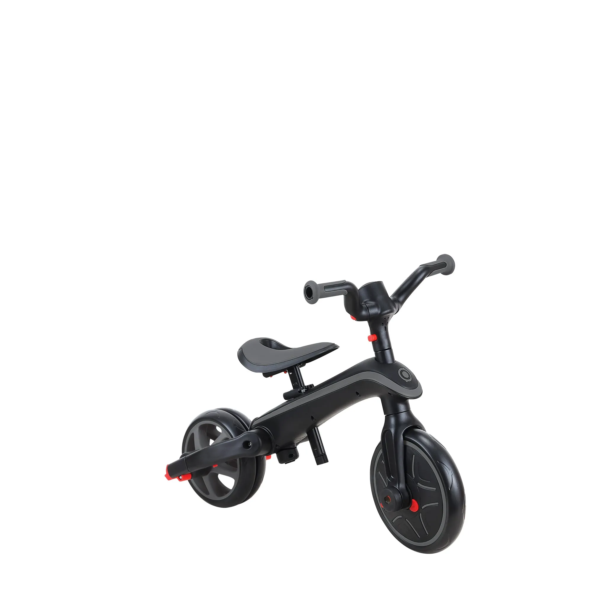 Globber Explorer Trike Foldable 4-In-1 - Black Grey (10M - 5Y)