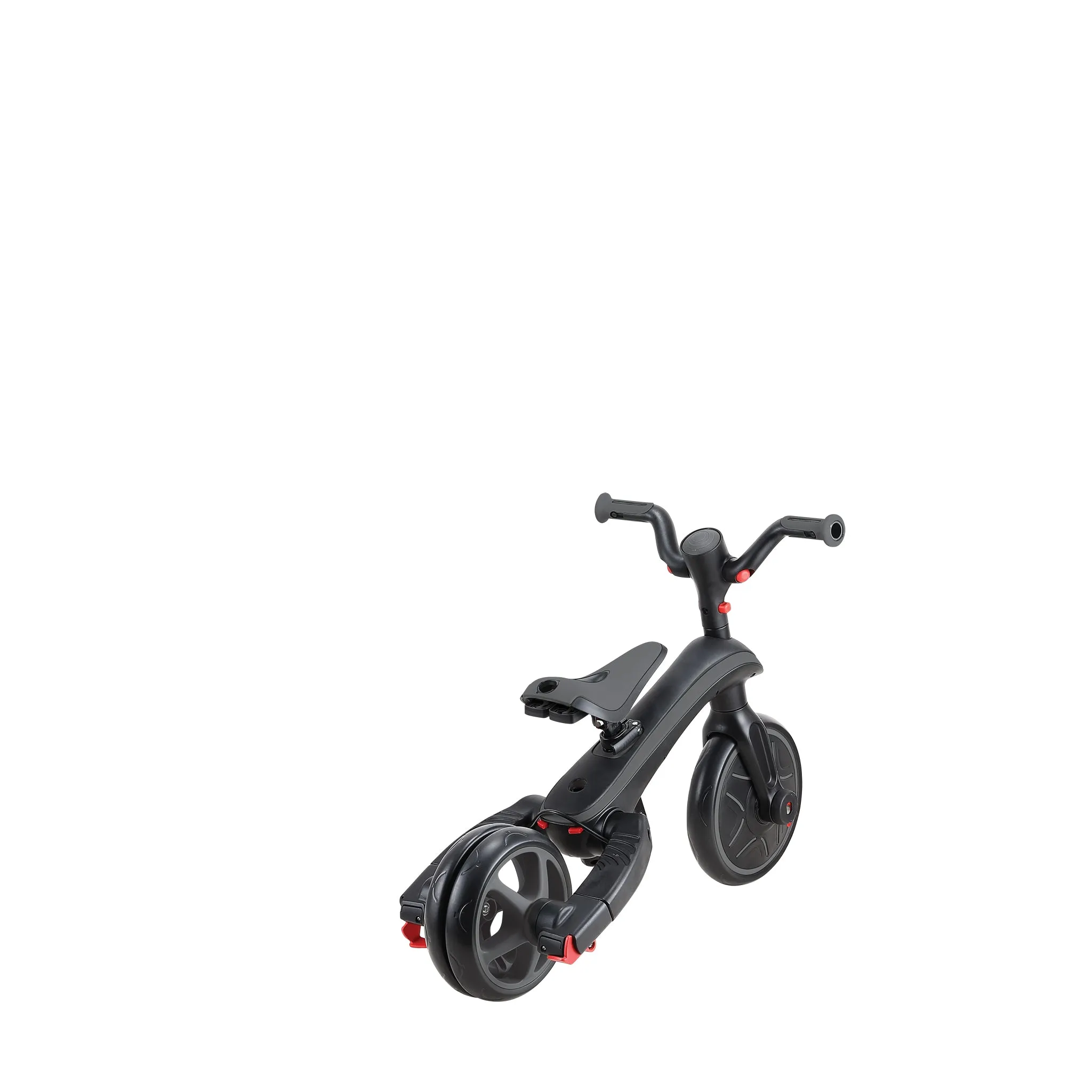 Globber Explorer Trike Foldable 4-In-1 - Black Grey (10M - 5Y)