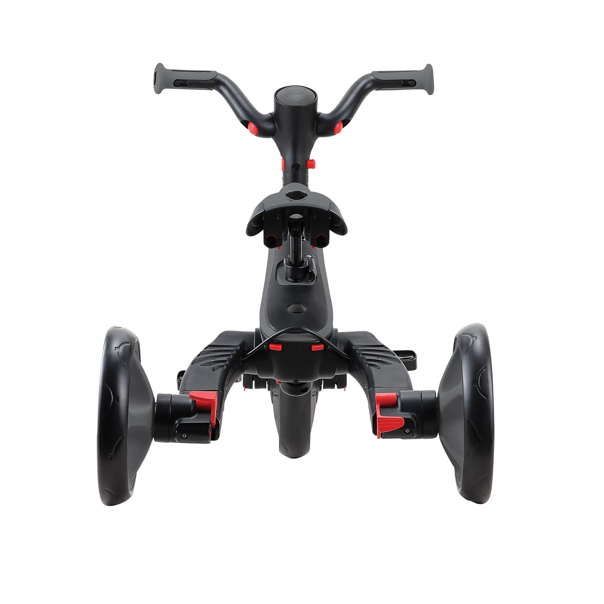 Globber Explorer Trike Foldable 4-In-1 - Black Grey (10M - 5Y)
