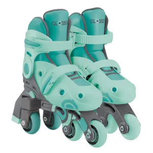 Globber Learning Inline Skates 2 In 1 - Mint