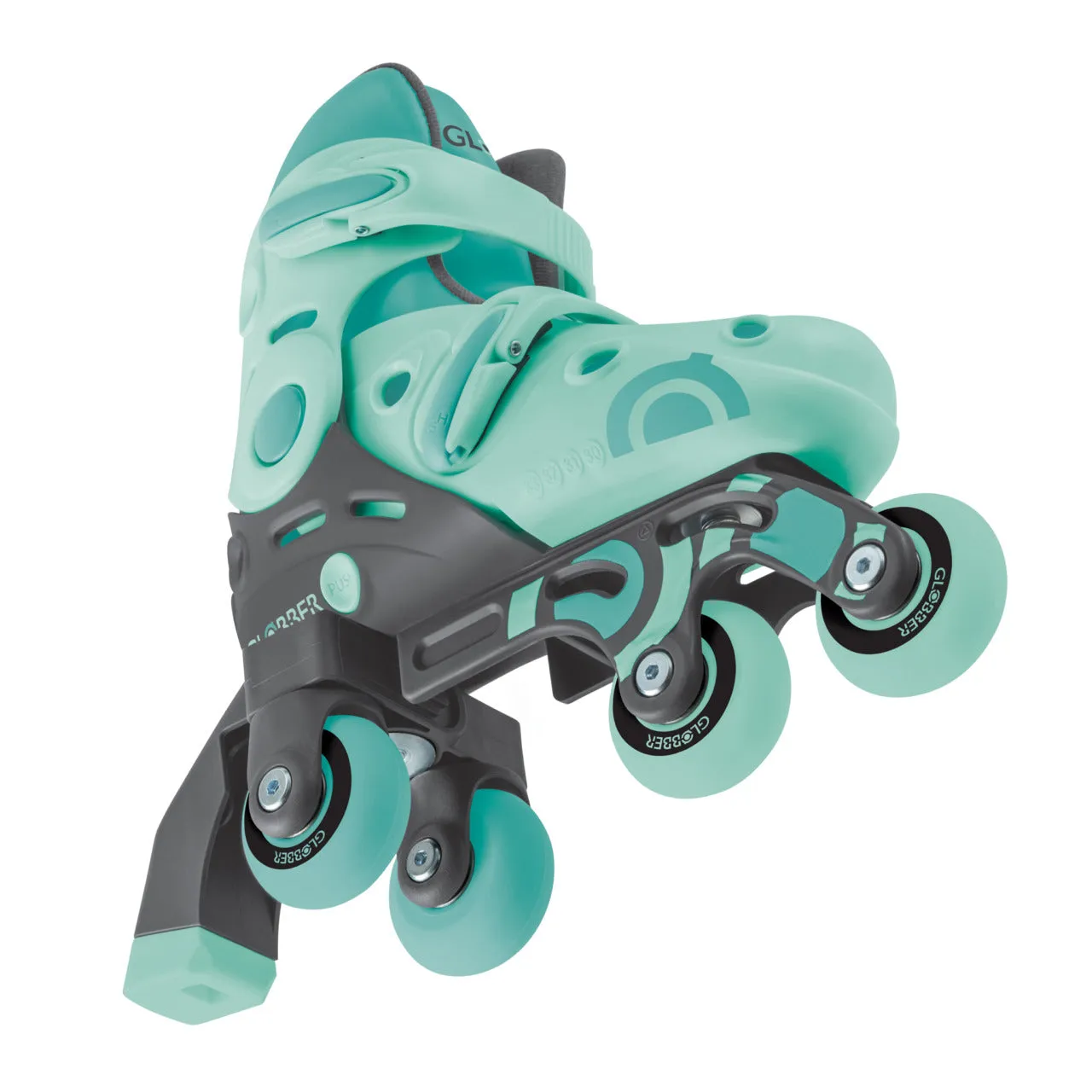 Globber Learning Inline Skates 2 In 1 - Mint