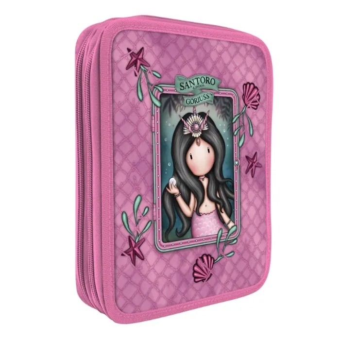 Gorjuss Making Waves Double Filled Pencil Case