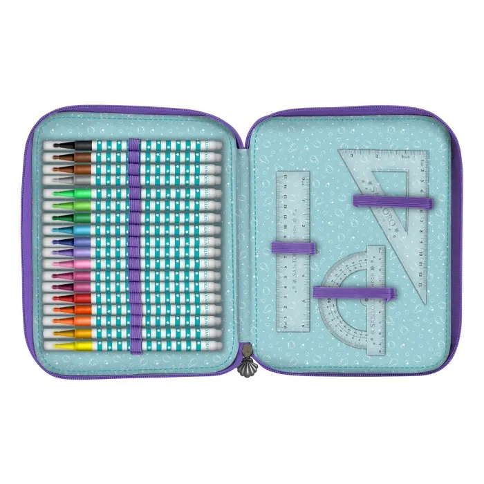 Gorjuss Making Waves Double Filled Pencil Case