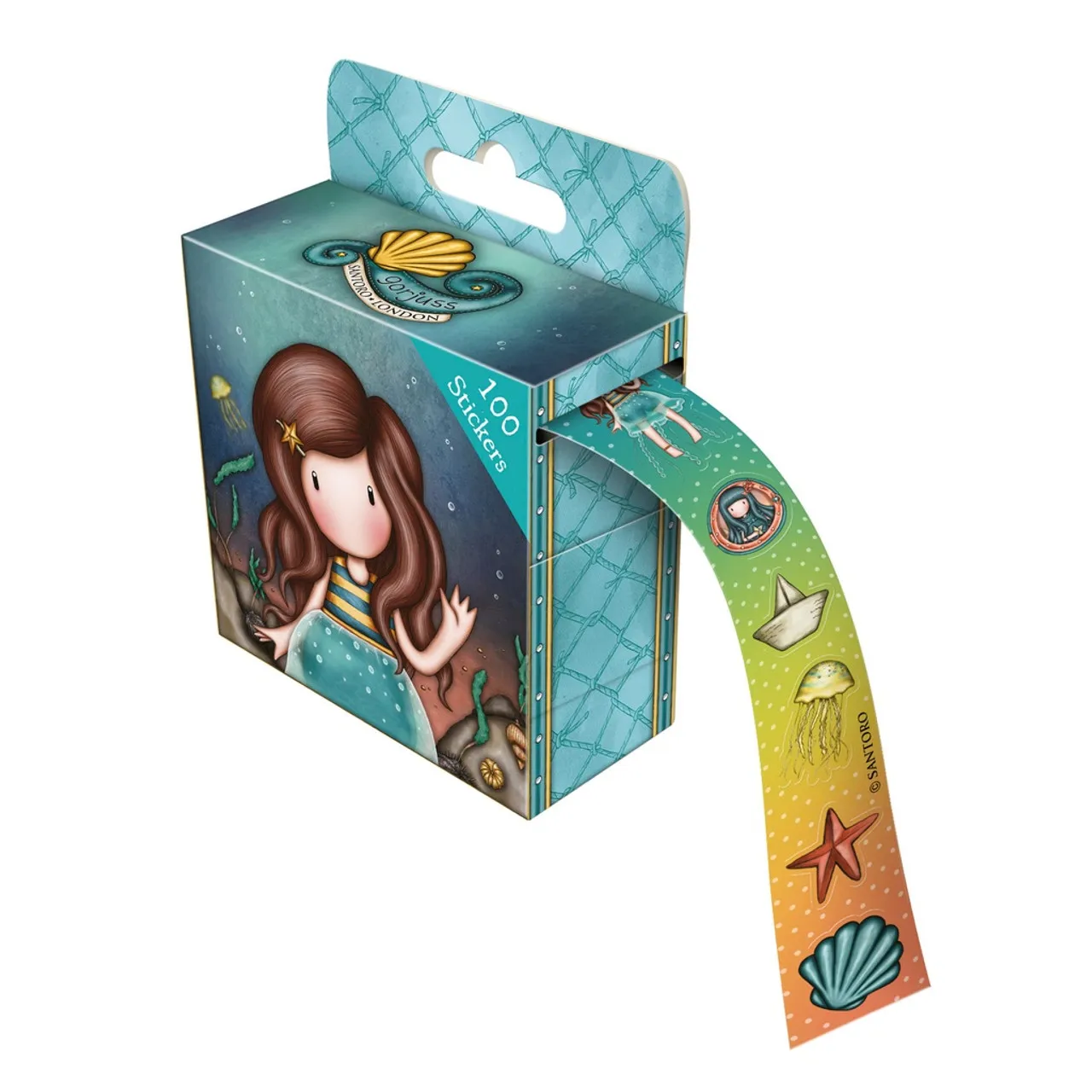 Gorjuss Making Waves Sticker Roll
