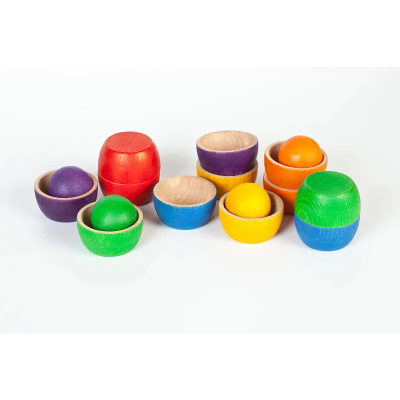 Grapat | Bowls and Balls | 18 Pieces