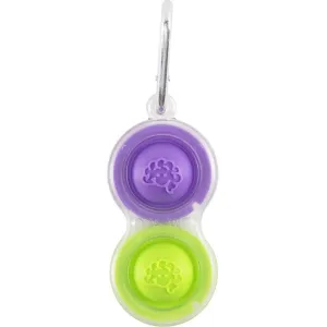 Green & Purple Clear Simpl Dimpl