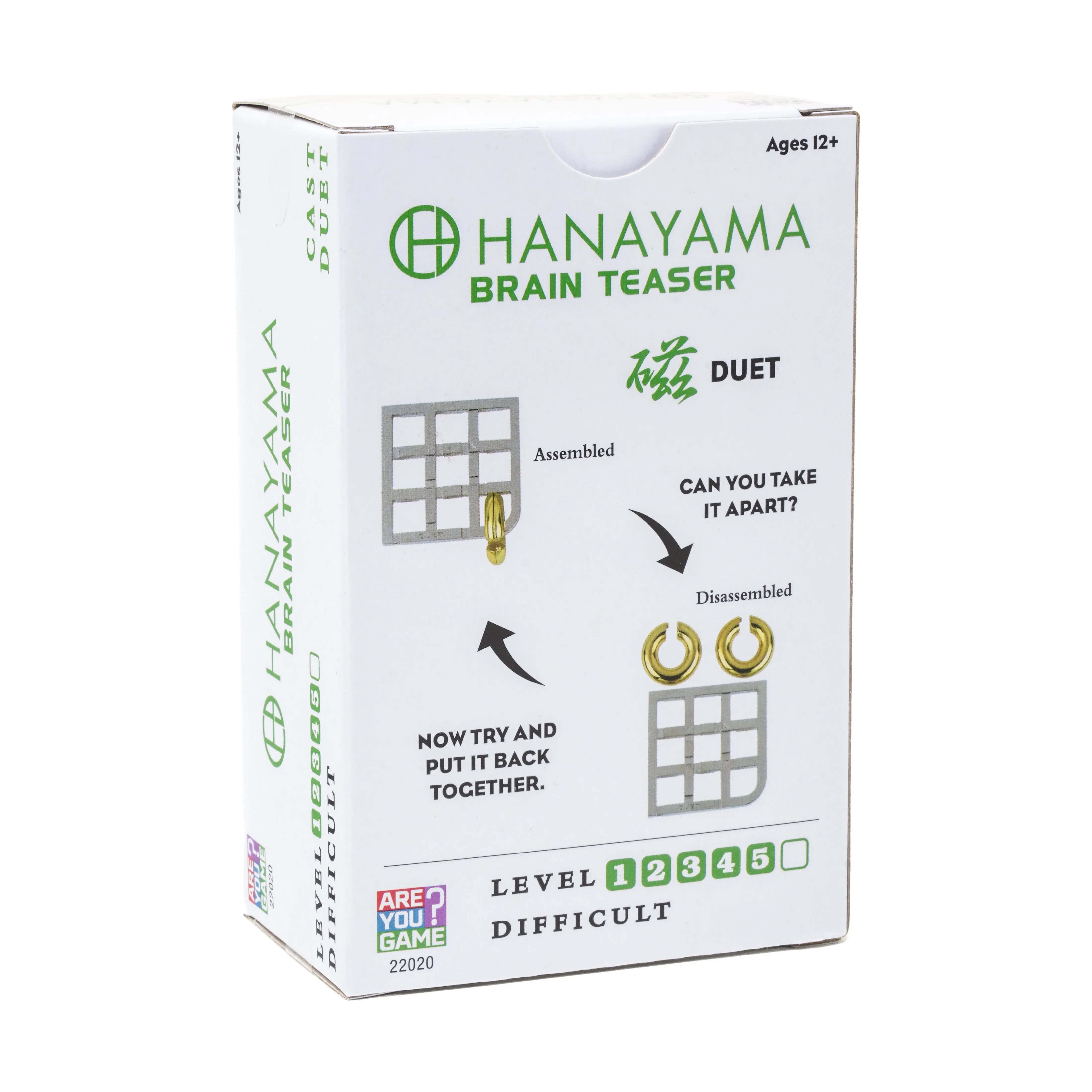 Hanayama Level 5 Cast Puzzle - Duet