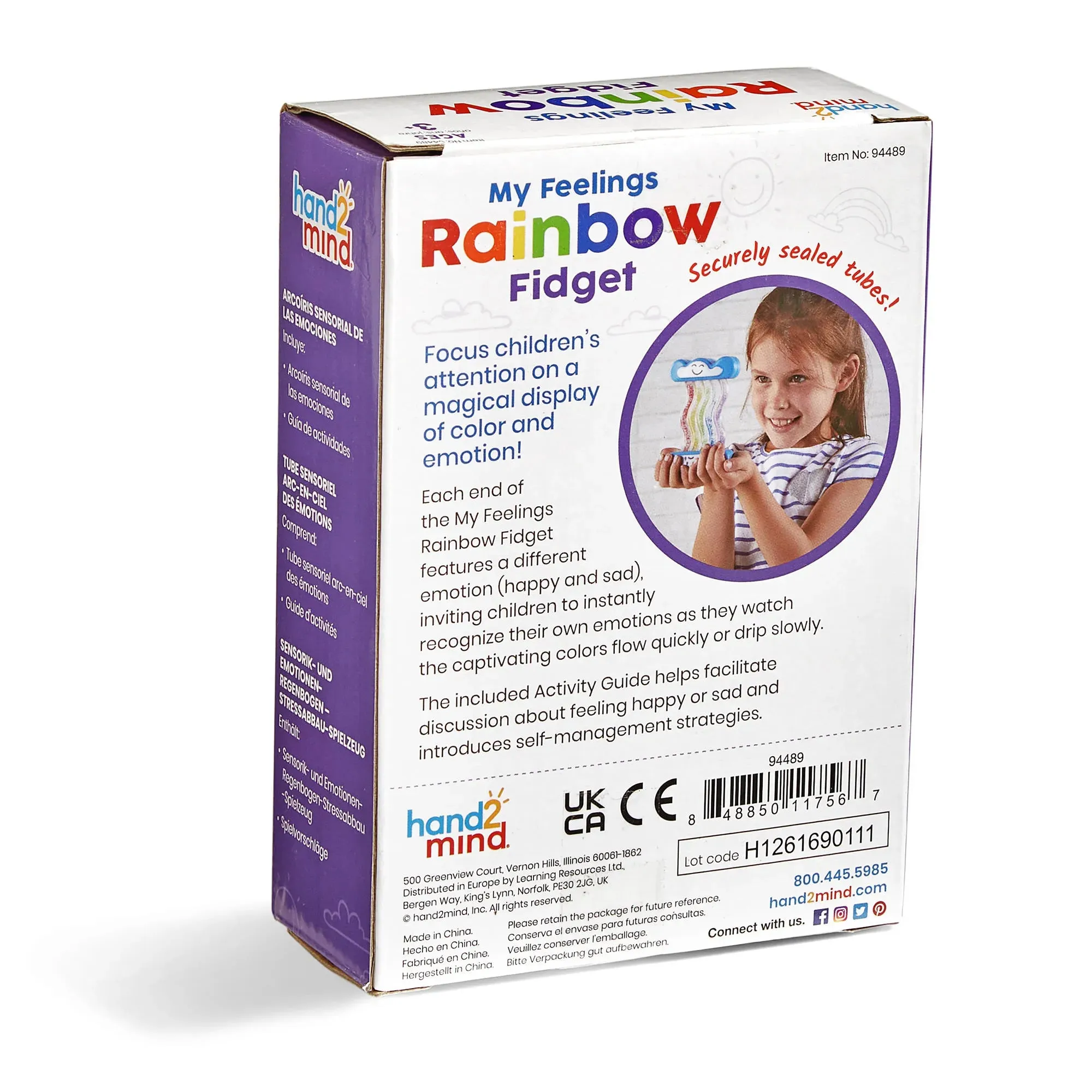 Hand2Mind My Feelings Rainbow Fidget