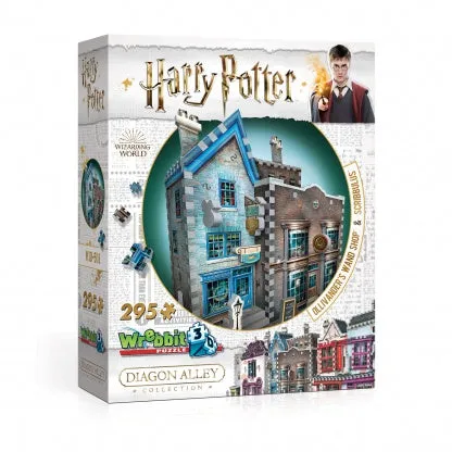 Harry Potter Diagon Alley Collection Ollivanders Wand Shop and Scribbulus