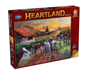 Heartland 1000 Piece Puzzle Dairy Queens