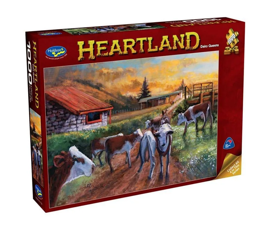 Heartland 1000 Piece Puzzle Dairy Queens