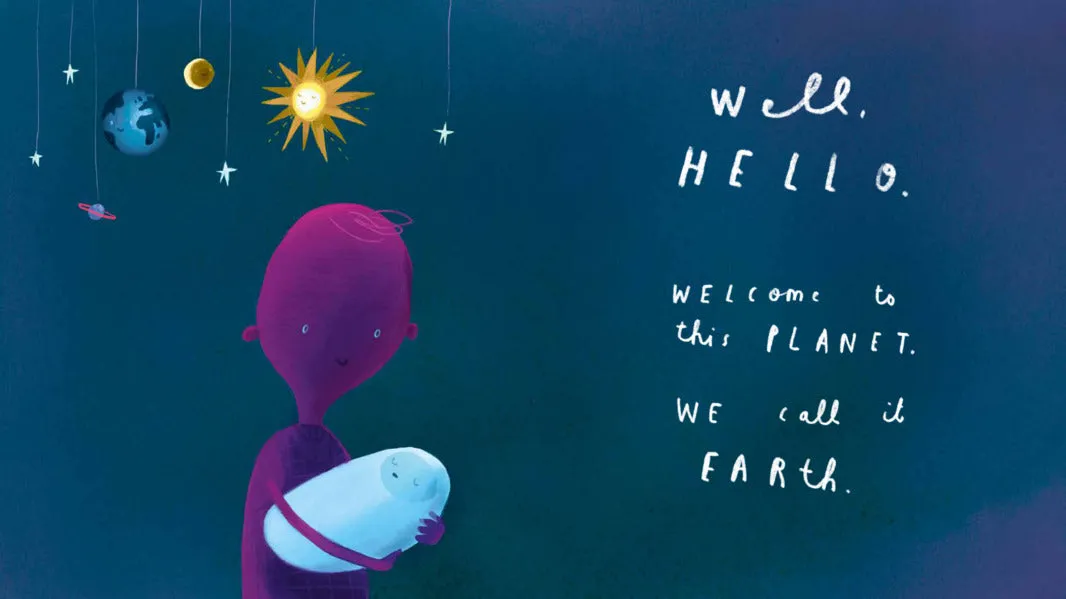 Here We Are - Your Life on Earth: A Record Book for New Humans