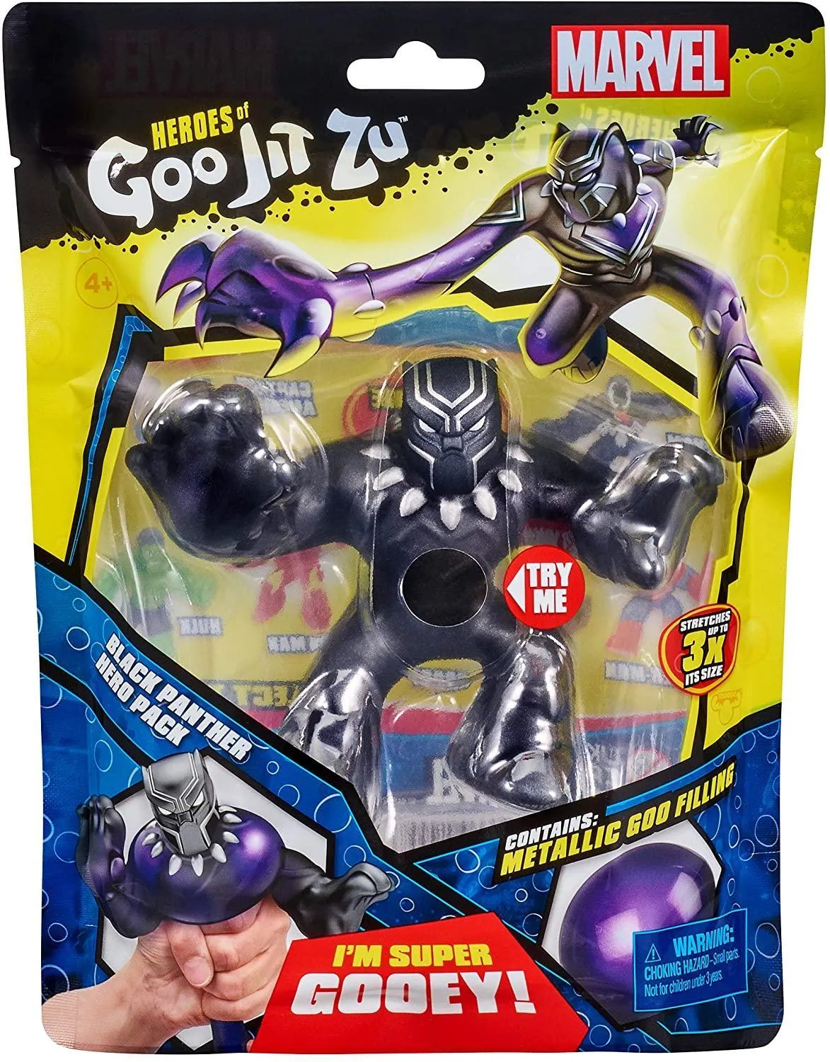 Heroes of Goo Jit Zu 41099 Marvel Superheroes-Black Panther
