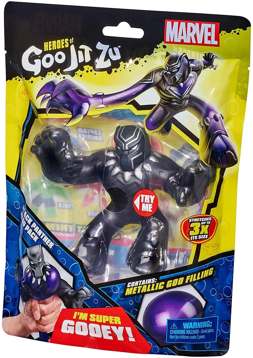 Heroes of Goo Jit Zu 41099 Marvel Superheroes-Black Panther