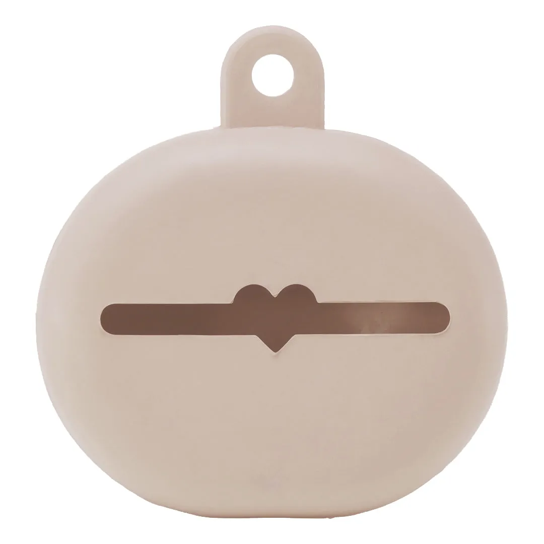 Hevea Pacifier Keeper Case | Sandy Nude