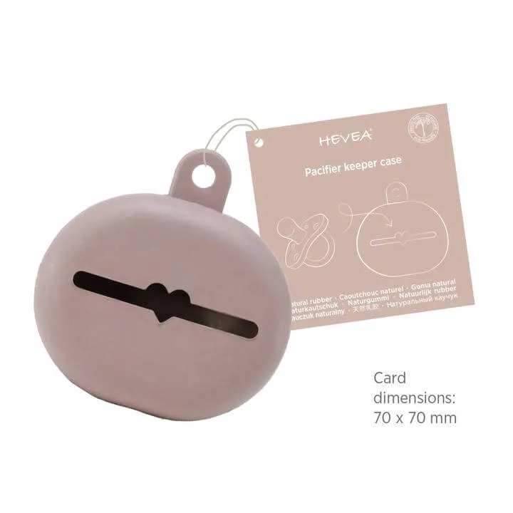 Hevea Pacifier Keeper Case | Sandy Nude