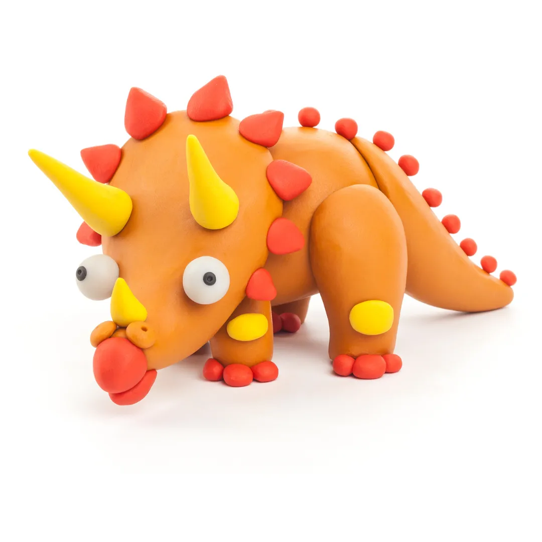 Hey Clay | Dinos | Triceratops