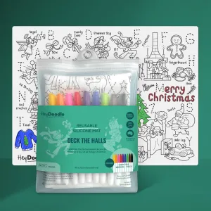 HeyDoodle Mat | Deck The Halls