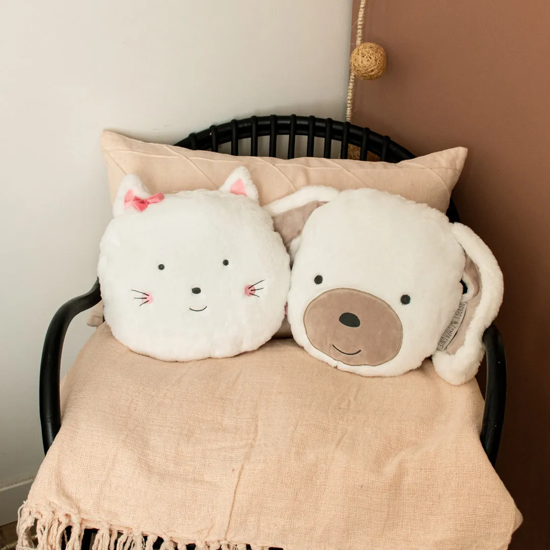 Histoire d'Ours Coussin Chien - Aussi Doux