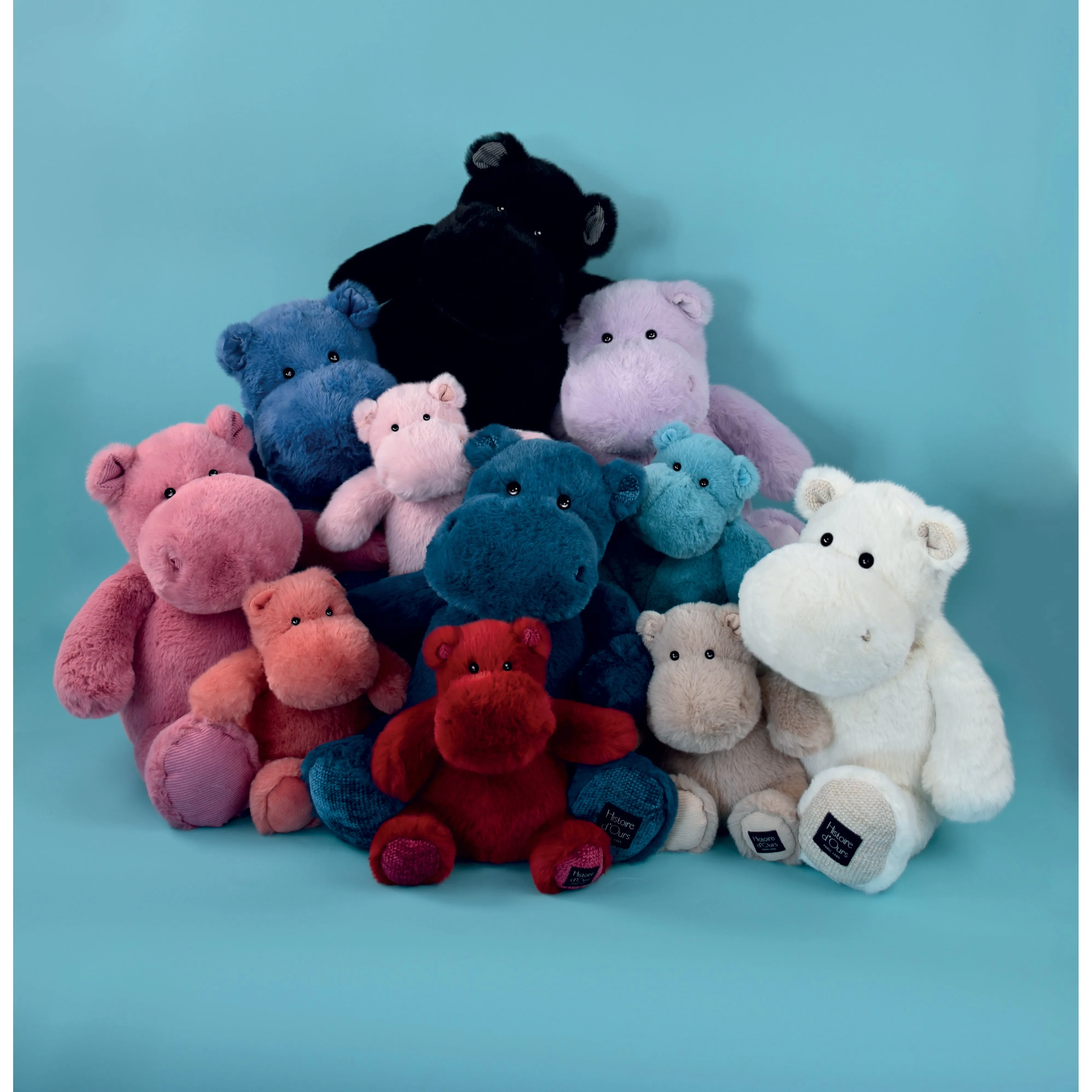 Histoire d'Ours Hippo Ivoiry 25cm