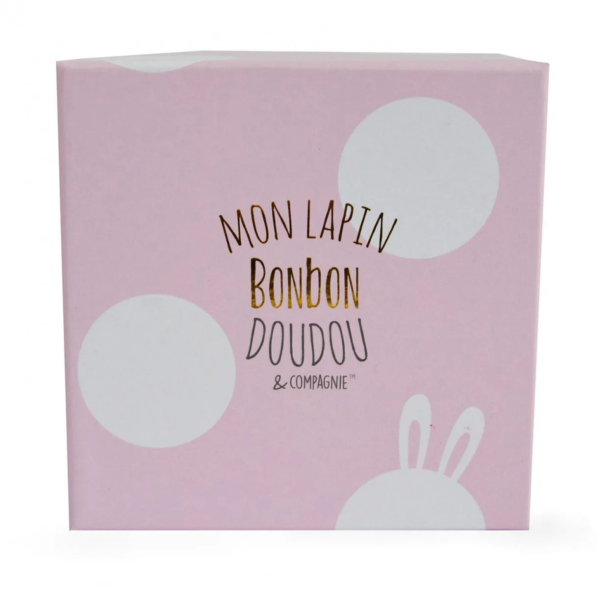 Histoire d'Ours Lapin Bonbon - Rose