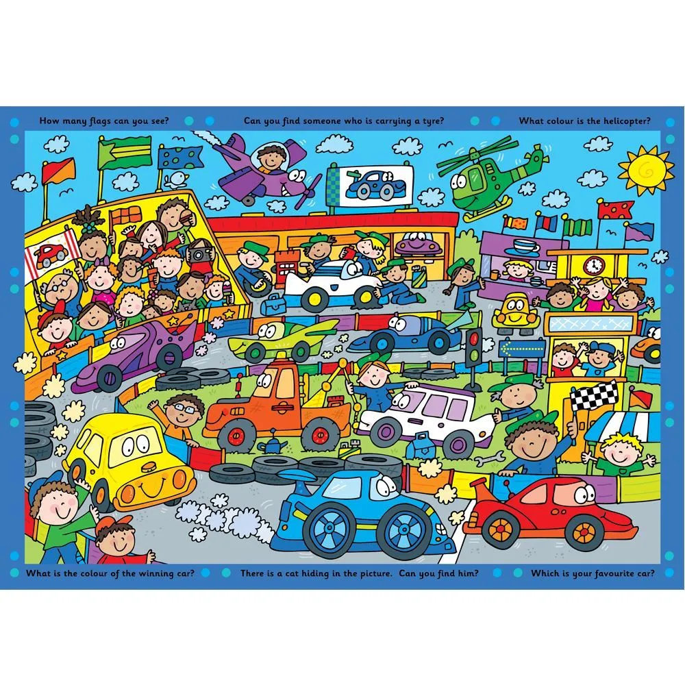 Holdsons Discover Series 1 60 Piece Boxed Puzzle Race Track