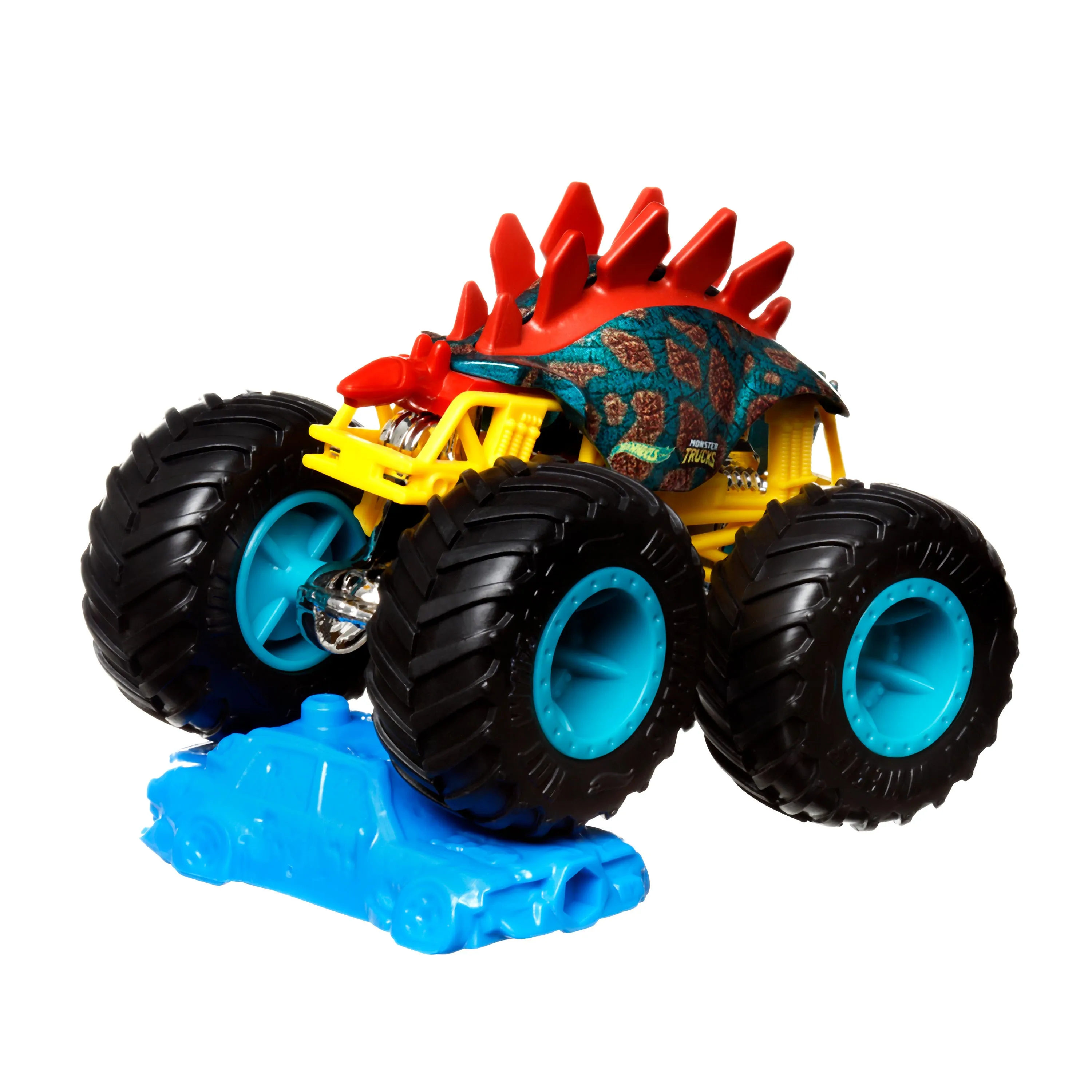 Hot Wheels 1:64 Monster Trucks 2024 Beast Bashers 2/6 Motosaurus