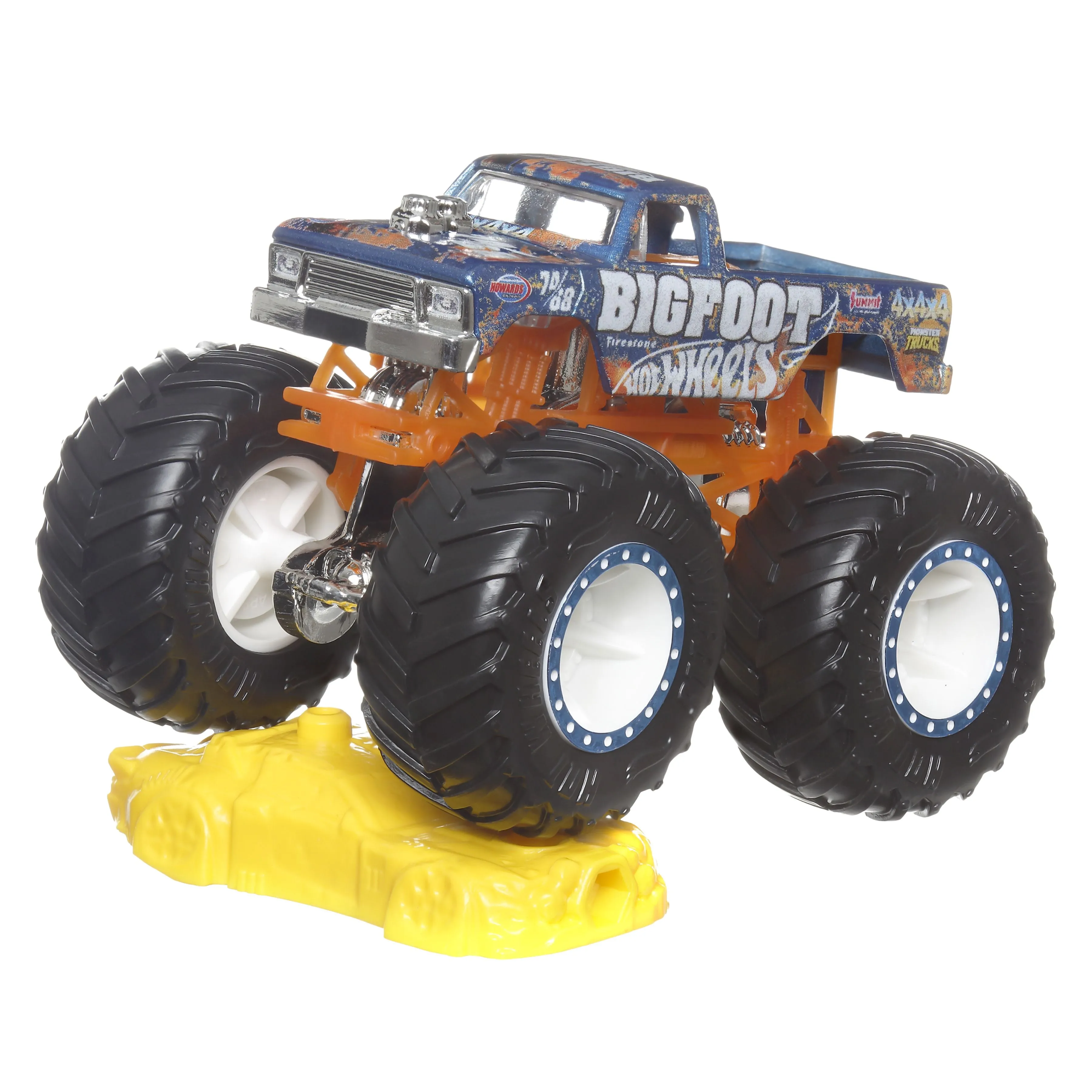 Hot Wheels 1:64 Monster Trucks 2024 Monster Trucks Live 2/8 4X4X4 Bigfoot