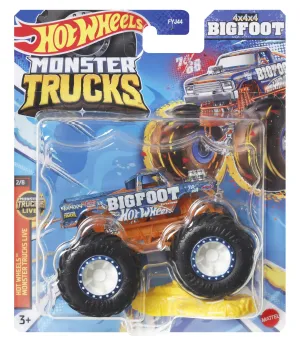 Hot Wheels 1:64 Monster Trucks 2024 Monster Trucks Live 2/8 4X4X4 Bigfoot