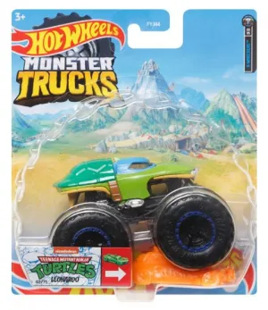 Hot Wheels 1:64 Monster Trucks 40/75 Teenage Mutant Ninja Turtles Leonardo