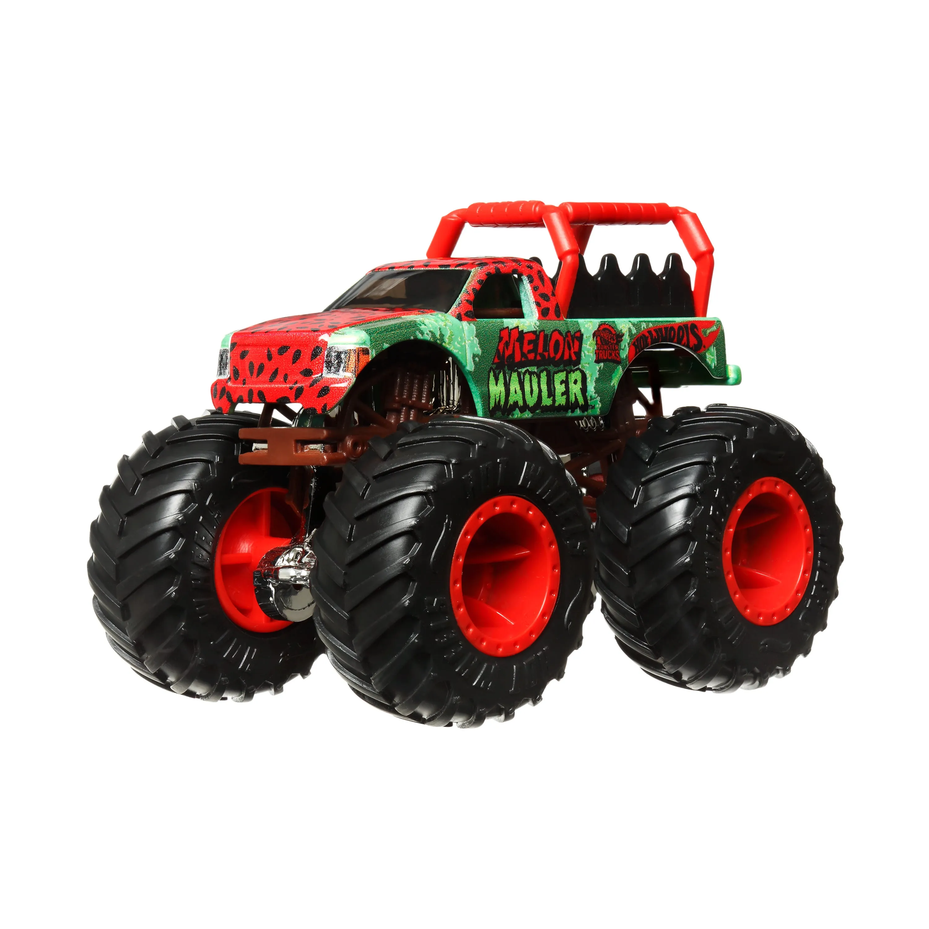 Hot Wheels 1:64 Monster Trucks Freestyle Wreckers 8/11 Melon Mauler