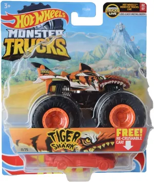 Hot Wheels 1:64 Monster Trucks Live 5/8 Tiger Shark