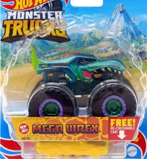 Hot Wheels 1:64 Monster Trucks Live 7/8 Mega Wrex