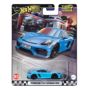 Hot Wheels Boulevard Vehicle 93 Porsche 718 Cayman GT4