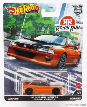 Hot Wheels Car Culture Ronin Run 4/5 '98 Subaru Impreza 22B-Sti Version