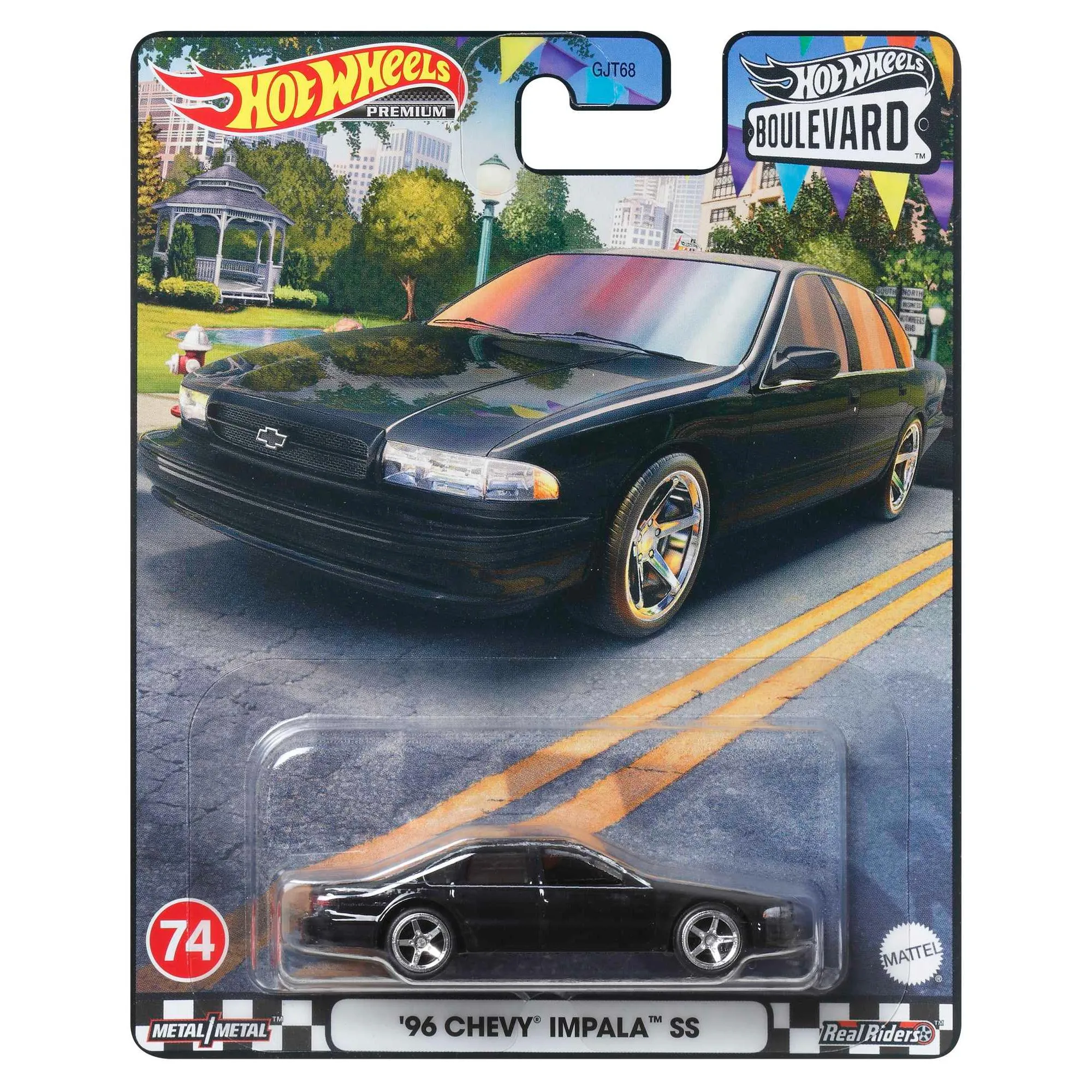Hot Wheels Favourites Boulevard Vehicle 74 '96 Chevy Impala Ss