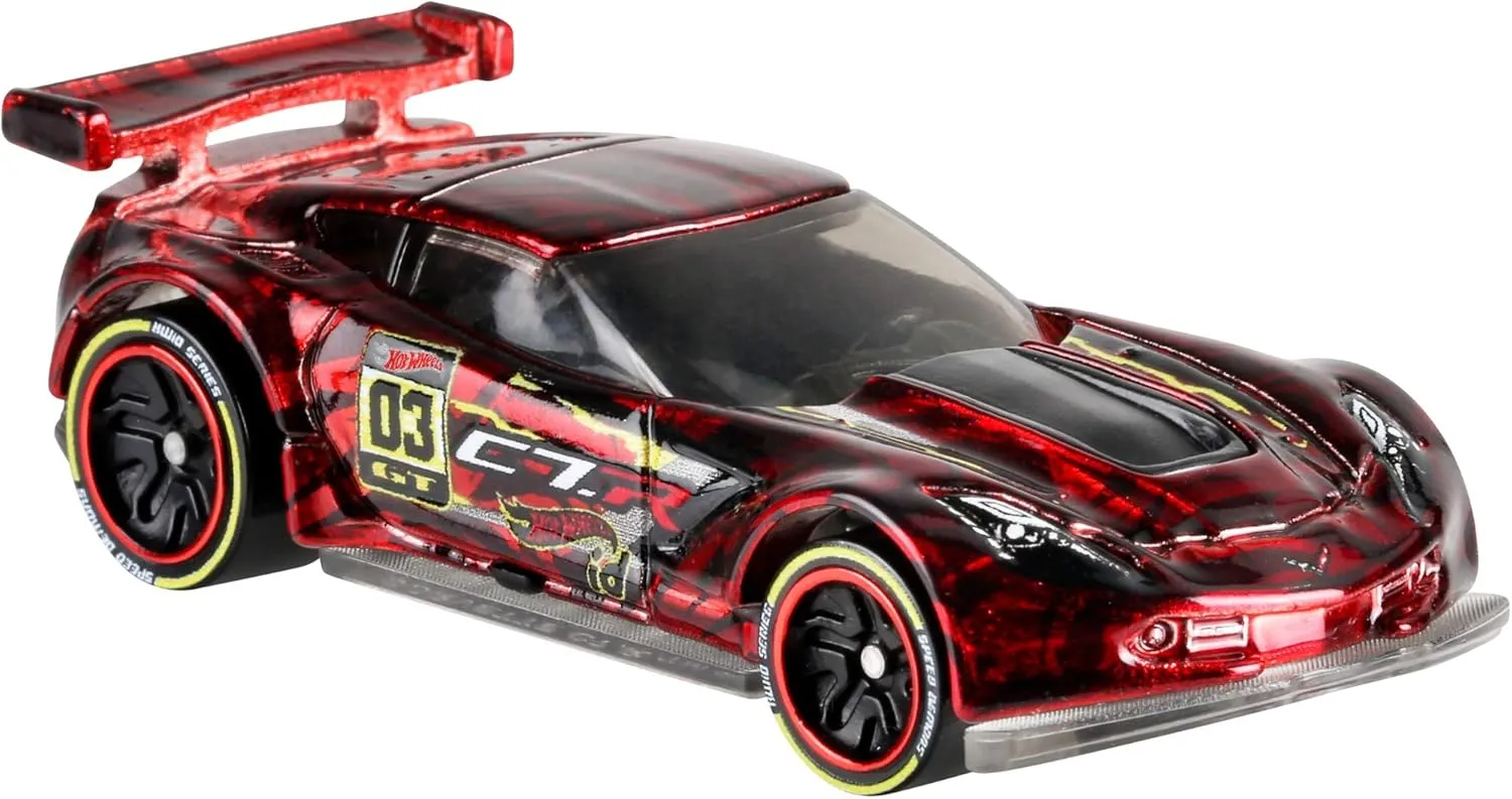 Hot Wheels ID Corvette C7R - Interactive Racing Car for Ages 8  (FXB04)