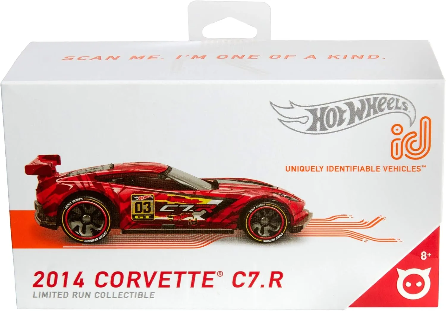 Hot Wheels ID Corvette C7R - Interactive Racing Car for Ages 8  (FXB04)