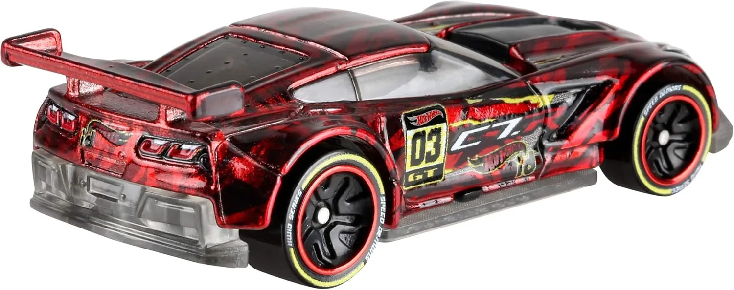 Hot Wheels ID Corvette C7R - Interactive Racing Car for Ages 8  (FXB04)