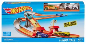 Hot Wheels Race N Rally Playset Turbo Race Set