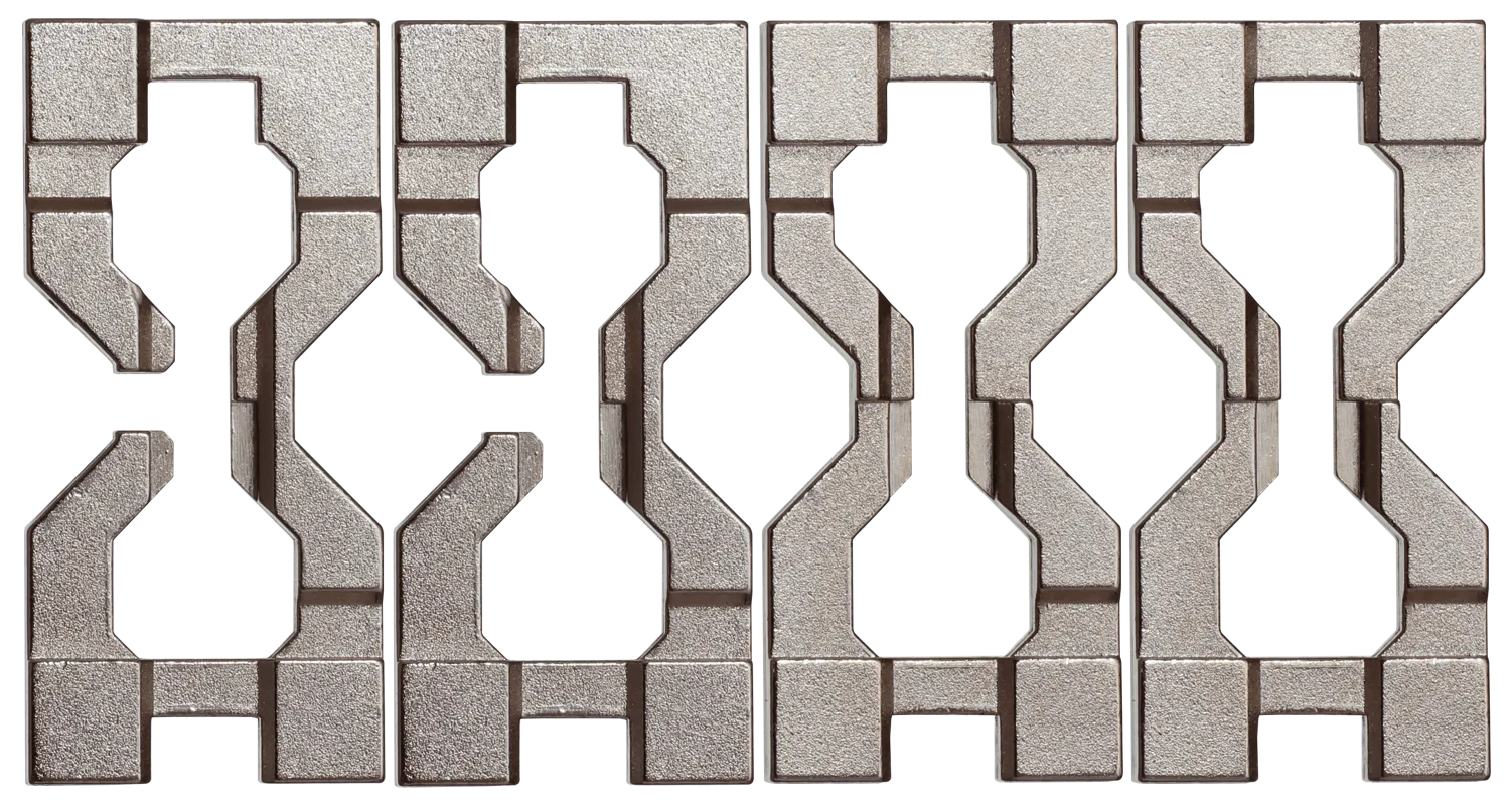 Huzzle Puzzle Cast Hourglass