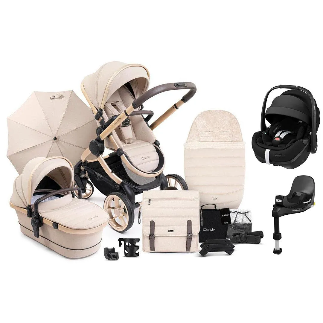 iCandy Peach 7 EDITIONS Complete Travel System with Pebble 360 Pro 2