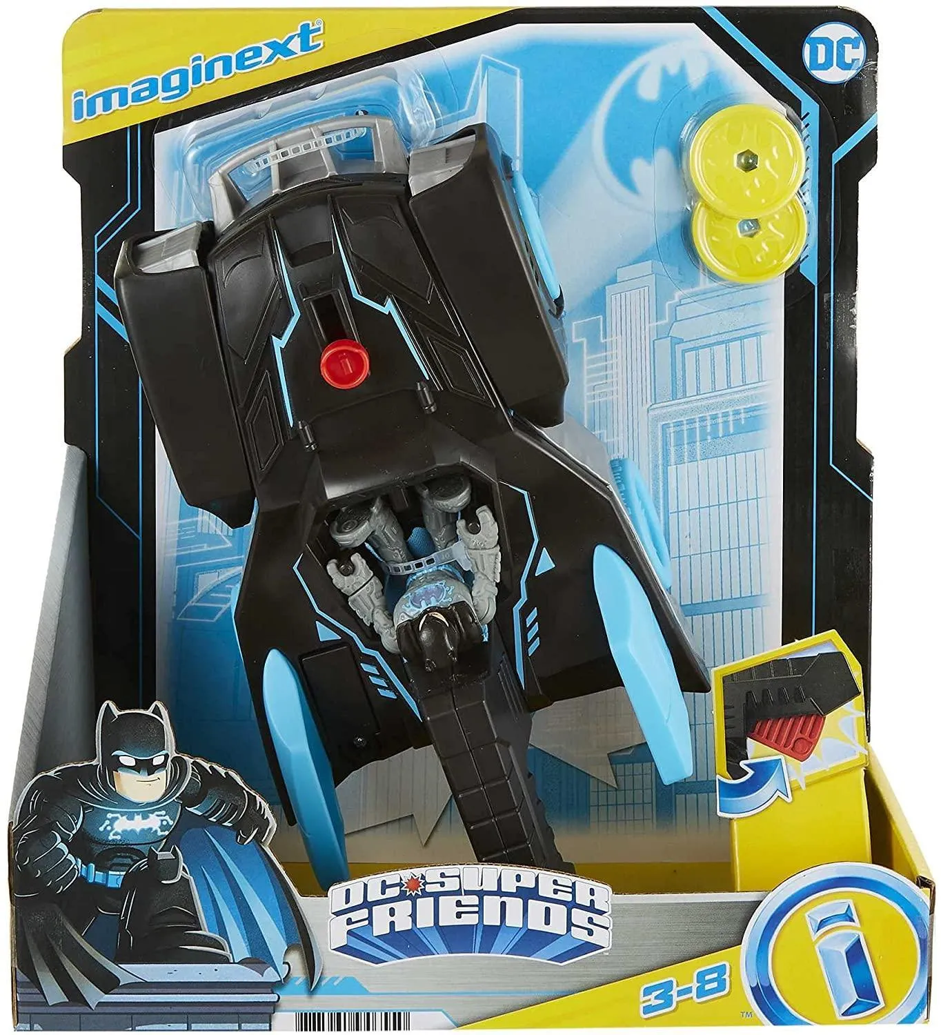 Imaginext Dc Super Friends Bat-Tech Batmobile